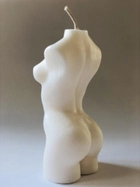 Комплект свічка з натурального 100% соєвого воску чоловічий силует і жіночий силует 12,5 см "Він і Вона". (Ручна робота) - изображение 10