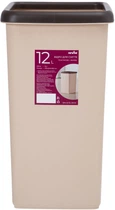 Відро для сміття MBM HOME BIN-02 12 л Бежеве (BIN-02 12L BEIGE)