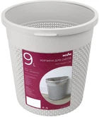 Відро для сміття MBM HOME BIN-09 9 л Сіре (BIN-09 9L GRAY)
