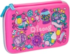 Пенал Cool For School 1 отделение с органайзером фуксия (QT-5627-Rosered)