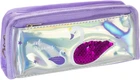 Пенал Cool For School голографический с пайетками 2 отделения Sweet Dreams фиолетовый (CF86968)