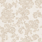 Вінілові шпалери на флізіліновой основі Grandeco Heritage Opulence HO-07-81-8 персико-бежевий рослинний (природа)
