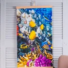 Настенный инфракрасный обогреватель картина. Трио. Коралловый риф