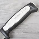 Нож фиксированный Mora Robust (длина: 206мм, лезвие: 91мм, углеродистая сталь), черный/серый - изображение 4