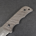Нож фиксированный Boker ZD-075 (длина: 22.5см, лезвие: 11.5см), ножны кожа - изображение 4