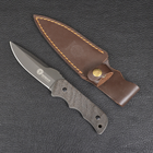 Нож фиксированный Boker ZD-075 (длина: 22.5см, лезвие: 11.5см), ножны кожа - изображение 9
