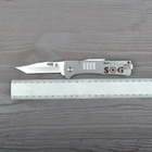 Нож складной SOG SlimJim Tanto (длина: 187мм, лезвие: 70мм, сатин), сатин - изображение 12