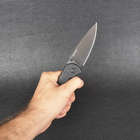 Нож складной SOG Aegis Black TiNi (длина: 210мм, лезвие: 89мм) - изображение 12