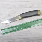 Нож фиксированный Mora Companion (длина: 215мм, лезвие: 102мм, углеродистая сталь), зеленый - изображение 6