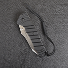 Нож складной Ontario Utilitac 2 JPT-4S (длина: 200мм, лезвие: 83мм, сатин), черный 8916 - изображение 14