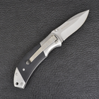 Нож складной Browning Black Label (длина: 18.5см, лезвие: 8см), черный - изображение 5