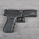 Сигнальний пістолет, стартовий Retay Glock G 17 (9мм, 14 зарядів), чорний - зображення 3