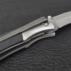 Нож складной Browning Black Label (длина: 18.5см, лезвие: 8см), черный - изображение 6