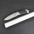 Нож складной Browning Black Label (длина: 18.5см, лезвие: 8см), черный - изображение 9
