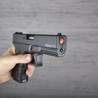 Сигнальний пістолет, стартовий Retay Glock G 17 (9мм, 14 зарядів), чорний - зображення 7
