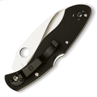 Нож складной Spyderco Civilian (длина: 233мм, лезвие: 105мм), черный - изображение 2