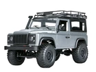 Модель машинки BauTech MN Model 99S Defender радіокерована повнопривідна 1:12 2,4G Сірий (1009-322-00)