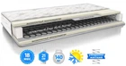 Матрас ортопедический STANDART PLUS двухсторонний жёсткий зима лето 140*200