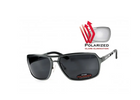 Темные очки с поляризацией BluWater Alumination 4 (gray) (gun metal) Polarized (4АЛЮМ4-Г20П) - изображение 1