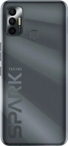 Мобильный телефон Tecno Spark 7 4/64GB NFC Magnet Black (4895180766398) - изображение 3