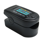 Пульсоксиметр на палець для вимірювання пульсу і сатурації крові Pulse Oximeter LK 87 Black з батарейками - зображення 4