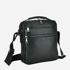 Мужская кожаная сумка-мессенджер Tiding Bag A25-17622-3A Черная
