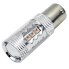 Желтые повороты в красном фонаре 1156 BA15s P21W 80W CREE Желтая canbus для сертификации Avtoexpect (11163/1)