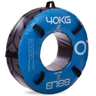 Шина для кросфіту 40кг Zelart Pro (PVC, EPE, вага-40кг, р-р 88х40х28см, синій) (FI-2610-40)
