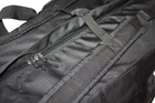 Тактическая супер крепкая сумка 5.15.b 75 литров. Экспедиционный баул. Черный - изображение 6