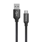 Дата кабель USB 2.0 AM to Micro 5P 2.0 m black ColorWay (CW-CBUM009-BK)