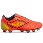 Бутсы футбольные с носком DIFENO 1818 размер 45 Orange-Yellow-Black