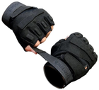 Перчатки тактические беспалые BLACKHAWK размер XL Черные - изображение 3