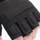 Перчатки тактические беспалые BLACKHAWK размер XL Черные - изображение 7
