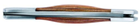 Нож складной Schwarzwolf Jaguar Коричневый (F1900700SA3) - изображение 4