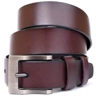 Кожаный ремень мужской Vintage 115х3,5 см (acs0014831)