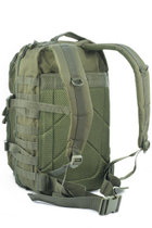 Тактичний військовий штурмової похідний рюкзак Molle Assault 20L Універсальний рюкзак Olive - зображення 3