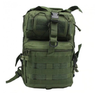 Рюкзак Тактический Штурмовой Военный Taktik B25 Oxford 25 литров Зеленый - изображение 3