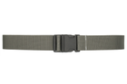 Мужской тактический ремень NA 4 см для джинсов серый 120 см (NA115658) - изображение 1