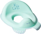 Накладка на унитаз нескользящая Tega baby Кролики бирюзовый (KR-002-105)