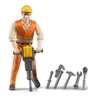 Игровая фигурка Bruder Строитель, 11 см 60020