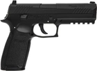 Пістолет пневматичний Sig Sauer P320 Blowback калібр 4.5 мм (AIR-P320-177-30R-BLK) - зображення 1