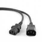 Кабель силовой Cablexpert PC-189-VDE (С13-С14), VDE, черный, 1.8м