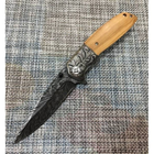 Туристический карманный складной нож 22 см CL 95 с дамасским узором (00000XSН954) - изображение 1