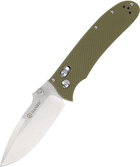 Нож складной Ganzo D704-GR, Зеленый (D2 сталь) - изображение 1