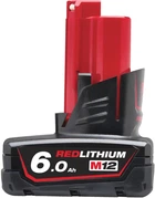Акумулятор MILWAUKEE, M12 B6 (6Aч) (4932451395)