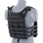 Плитоноска Mil-tec Vest GEN II Черная - изображение 6