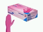Одноразові рукавички нітрилові нестерильні без пудри Ampri STYLE COLOR GRENADINE Рожеві 100 шт Розмір XS - изображение 2