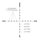 Оптичний приціл Hawke Vantage IR 3-9x40 (Mil Dot IR R/G) (922108) - зображення 7