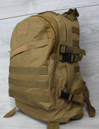 Рюкзак мужской тактический 50420 песочного цвета 48 см х 35 см х 17 см - изображение 3