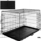 Металева клітка перенесення для великих собак AML 122x76x83 XXL